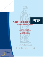Download Applied Linguistics 1 by Leslie Cooper SN23414839 doc pdf