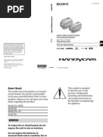 Sony Camcorder HDR CX350V User Manual