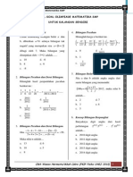 Soal Soal Olimpiadematematika SMP