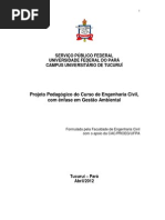 Projeto Pedagogico - Engenharia Civil - UFPA Tucurui