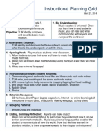 Instructional Planning Grid