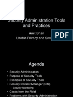Security Administration Tools and Practices3886