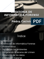 Auditoria de Informatica Forense - Pedro Cacivio