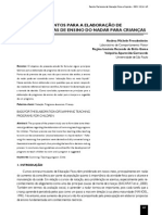 Fundamentos Para a Elaboração de Um Prog de Exercícios Para Criancas