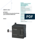 Simatic Net CP 243-1 Procesador de Comunicaciones para Industrial Ethernet