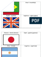 Nacionalidades Con Banderas