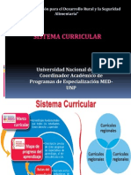 Sistema Curricular 2014