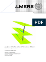 Analysis of Vortex-Induced Vibrations of Risers