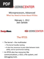 Microprocesors, Advanced: What You Need To Know About Rtoses