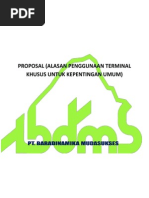 Download PROPOSAL Pelabuhan Umum by Adited Mln SN234183858 doc pdf