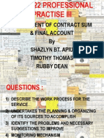 Adjustment Sum & Contract-Slide Presentation