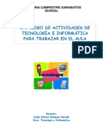 Catálogo de Actividades para Tecnologia e Informatica
