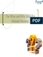 The Whys and WhyNots of A Website Revamp