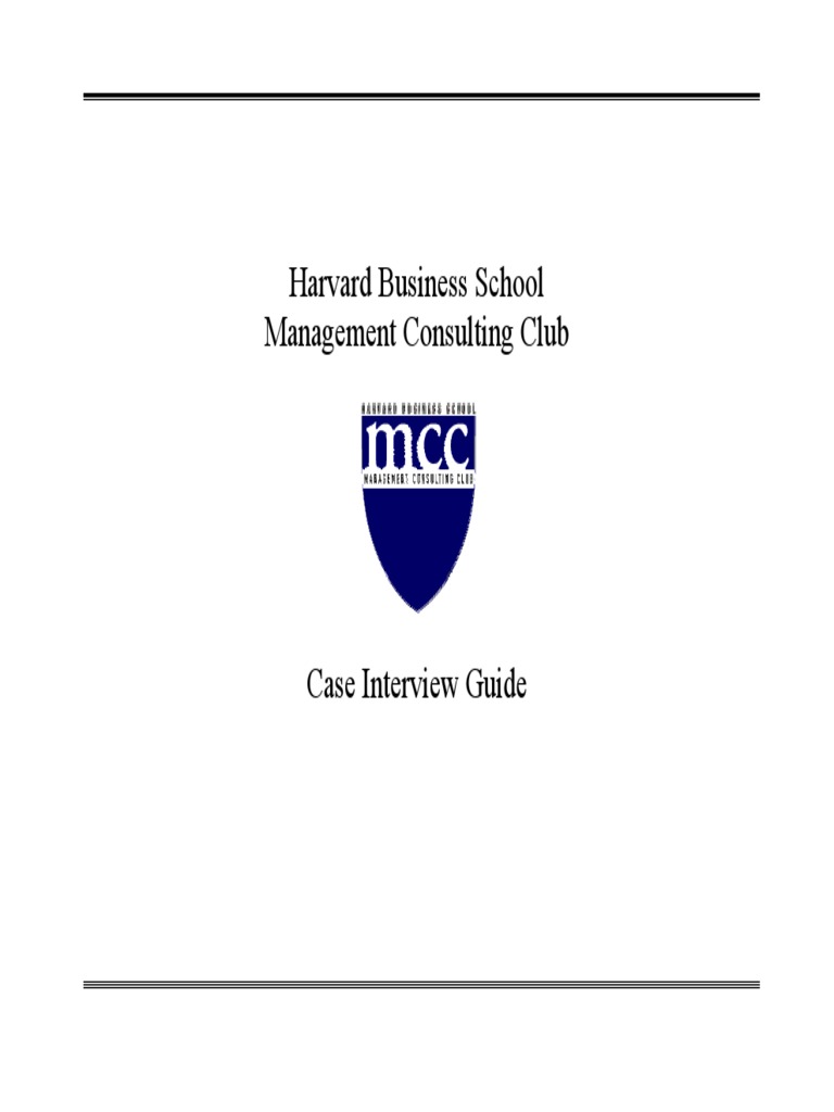 Case Book HBS | PDF