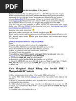 Download Mengatasi Invalid Imei Dan Sinya Hilang Device Lenovo by anwarur SN234200093 doc pdf