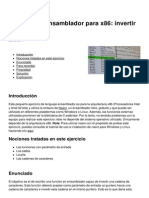 Ejercicio de Ensamblador para x86 Invertir Cadenas 3583 Kta3qy