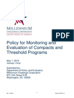 Guidepolicy 050112 Monitoring and Evaluation