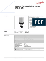 Actuator For Modulating Control Ame 55 QM: Data Sheet