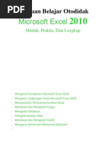 Download Panduan Belajar Otodidak Microsoft Excel by MuhammadRamdhanYurianto SN234209332 doc pdf