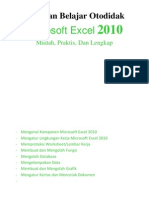 Panduan Belajar Otodidak Microsoft Excel