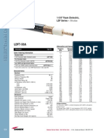 LDF7-50A: 1-5/8" Foam Dielectric, LDF Series - 50-Ohm