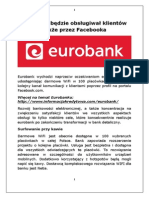 Klienci Eurobanku Obslugiwani Przez Facebooka