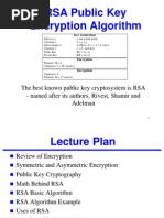 RSA Public Key Encryption Algorithm