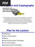 Encryption and Cryptography