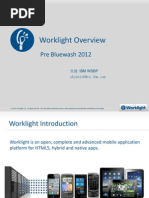 Worklight Overview: Pre Bluewash 2012