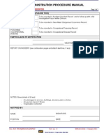 System Administration Procedure Manual: Notification Notice Nadopod