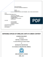 Contents: Synopsis: Defensible Space Adoption of Present Residential Mechanism