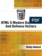 HTML5 Attack Vectors by Rafay Baloch