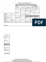 Date Sheet Engineering and Business and Economics