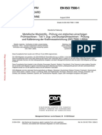 EN ISO 7500-1 (2004) (D) Codified