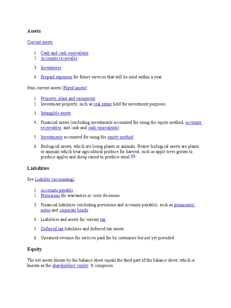 Balance Sheet and Income Statement | PDF | Balance Sheet | Expense