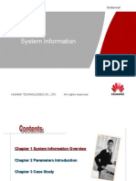 Huawei System Information ISSUE - 1.6