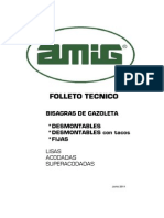 Folleto Tecnico Bisagra Cazoleta