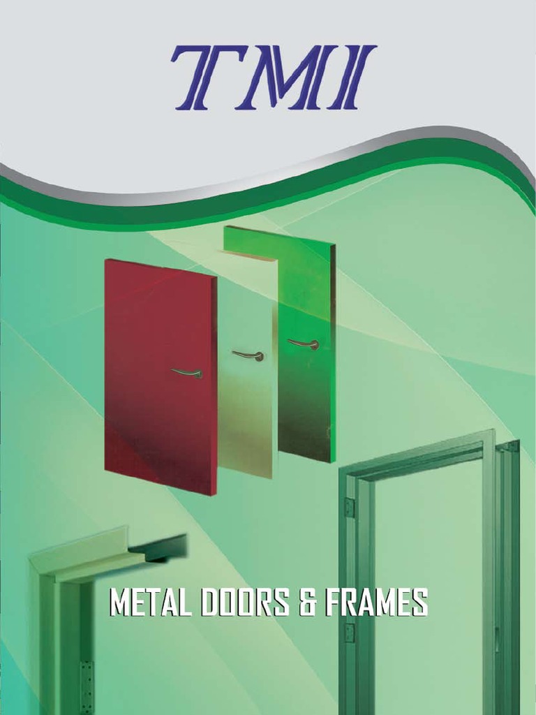 Metal Door Steel PDF Door Sheet Metal