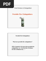 Portable Fire Extinguishers