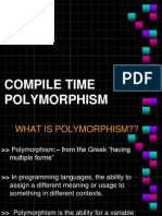 Compile Time Polymorphism