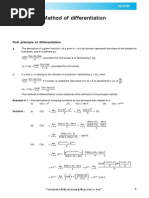 Differentiation (Mod) Theory_e