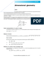 Three Dimensional Geometry: Coordinate of A Point in Space