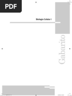 CEDERJ Biologia Celular I - gabarito 21 a 30