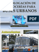 Homologación de Carrocerías Para Buses Urbanos