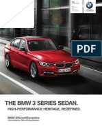 BMW 2013 3 Series Sedans Brochure
