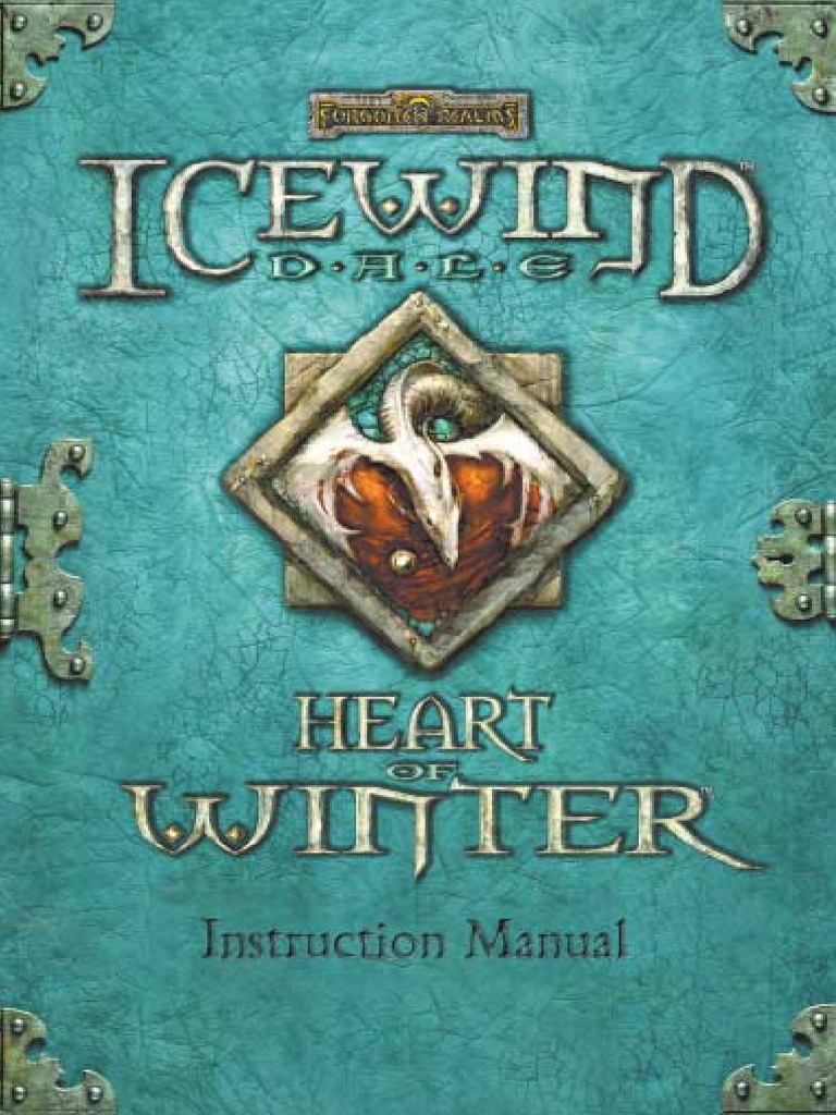 icewind-dale-heart-of-winter-manual-tsr-company-games-dungeons-dragons