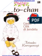 Novel Totto Chan, Gadis Cilik Di Jendela Oleh Kuroyanagi