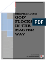 God' Flocks in The Master WAY: Shepherding
