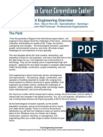 Civil Engineering Overview: The Field