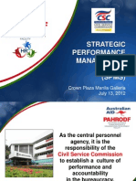 Presentation -Strategic Performance Management System -Jennifer Timbol